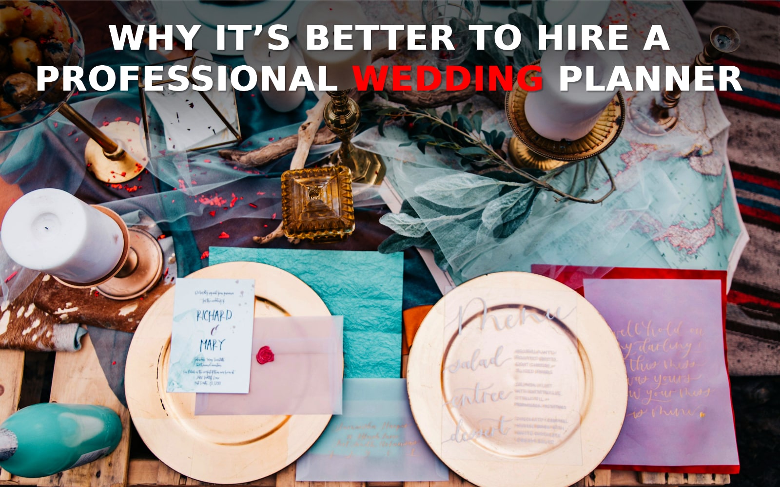 Why it’s better to hire a professional wedding planner